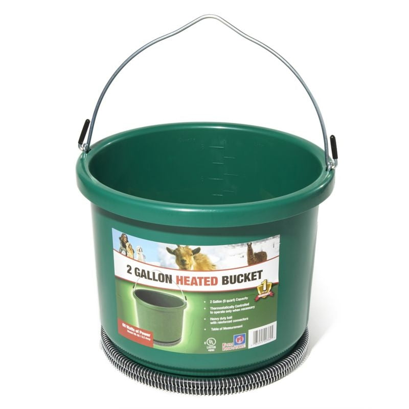 Farm Innovators 2 Gallon Heated Bucket