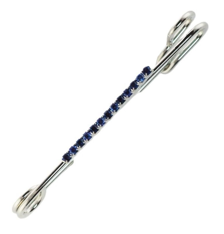Finish Touch 2-Tone Rhinestone Strip Pin 2 1/2in