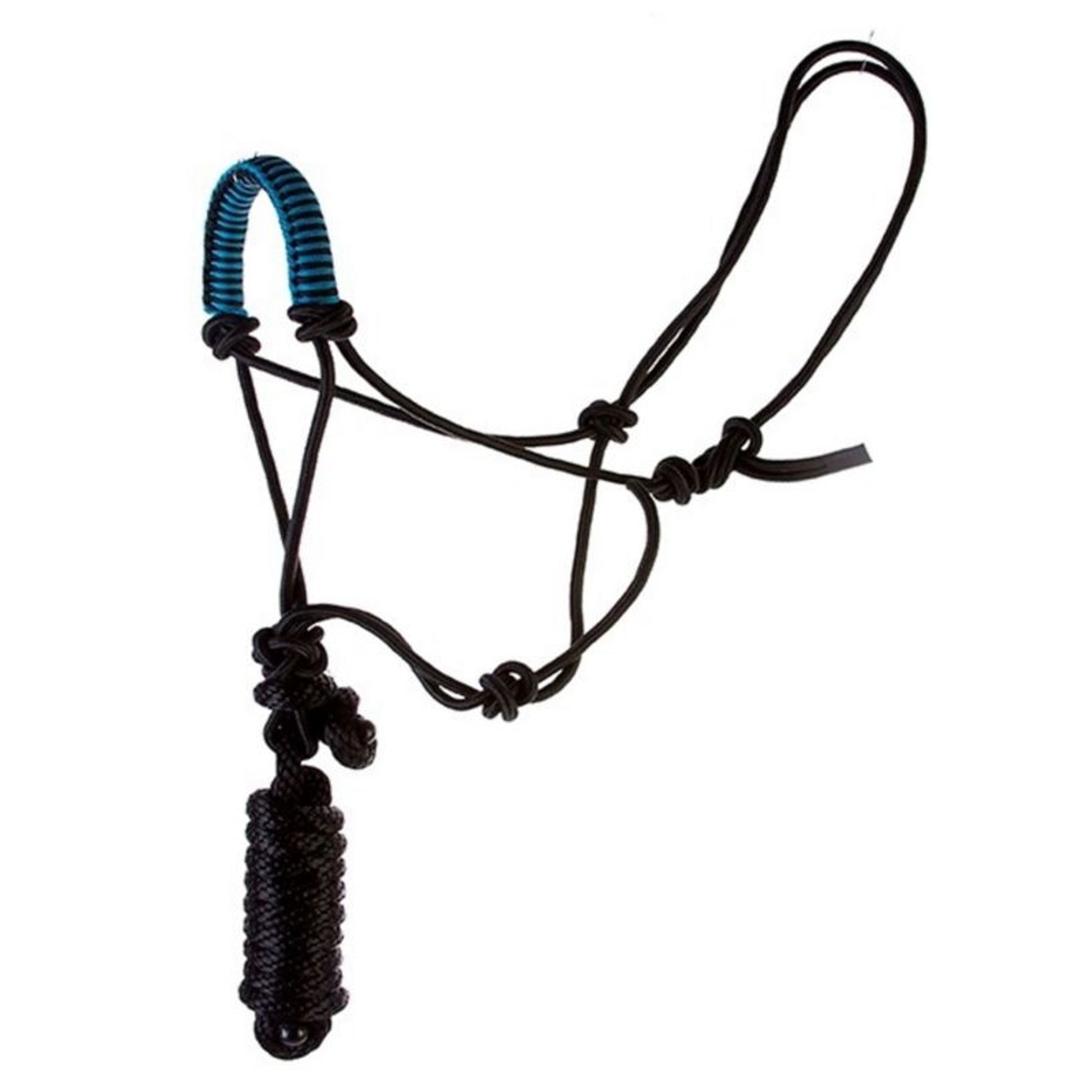 Pony Noseband Rope Halter 7ft Lead