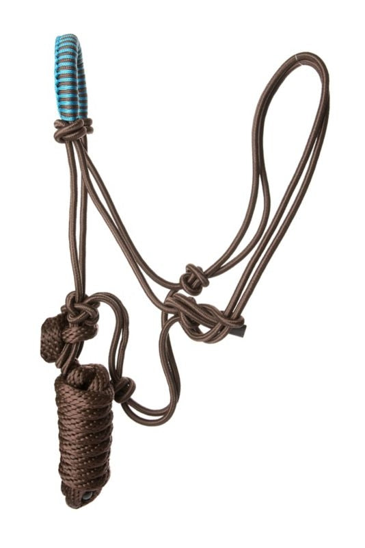 Pony Noseband Rope Halter 7ft Lead