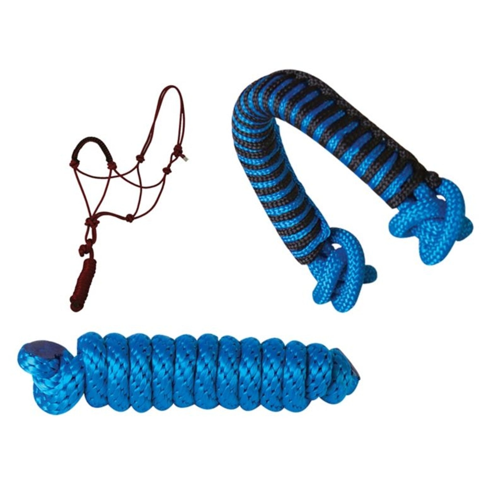 Pony Noseband Rope Halter 7ft Lead