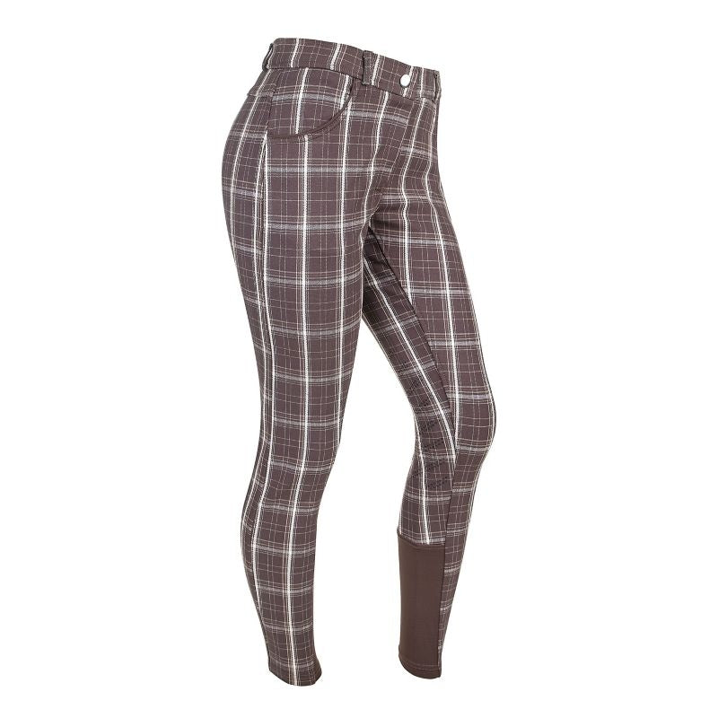 Ashley Classic Ladies KP Breeches Brown/White