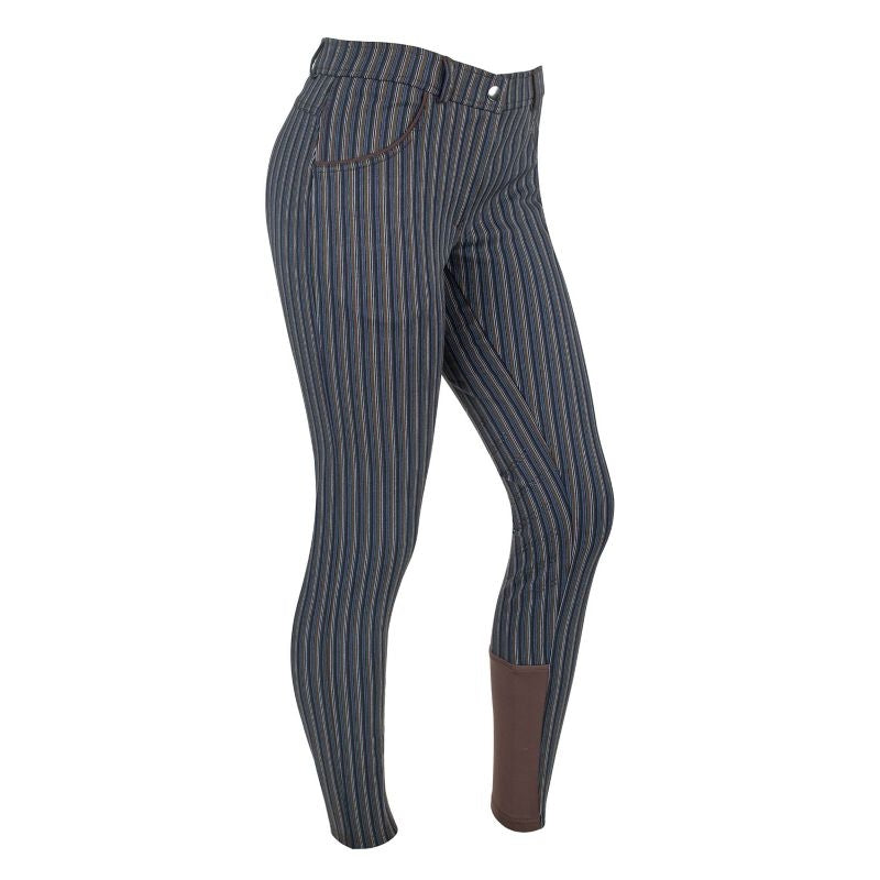 Ashley Classic Ladies KP Breeches Night Stripe