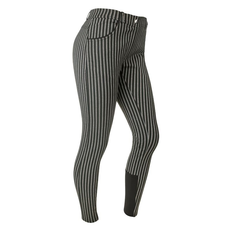 Ashley Classic Ladies KP Breeches Black Stripe
