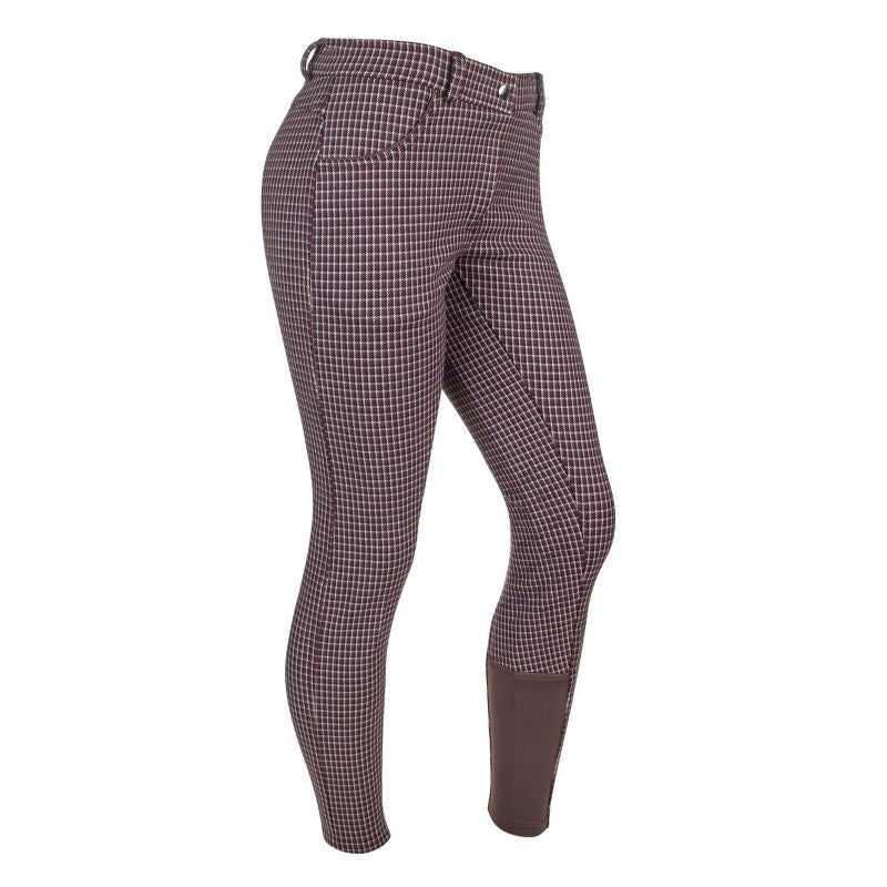 Ashley Classic Ladies KP Breeches Red/Blue/Tan