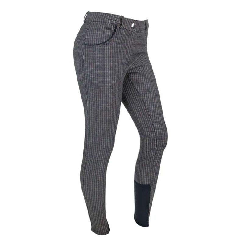 Ashley Classic Ladies KP Breeches Earth Check
