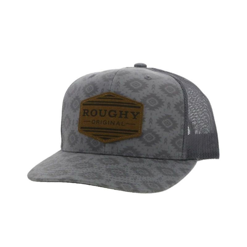 Hooey Tribe Roughy 6 Panel Trucker Hat Grey