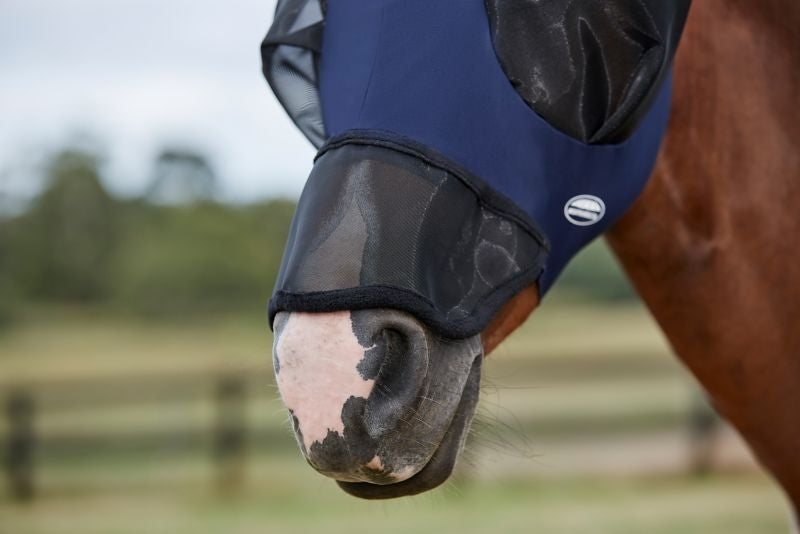 Weatherbeeta ComFiTec Luxe Bug Eye Saver With Ears And Nose