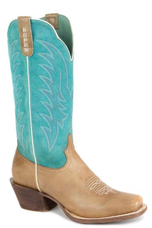 Roper Ladies Cowgirl Cutter Toe Boot