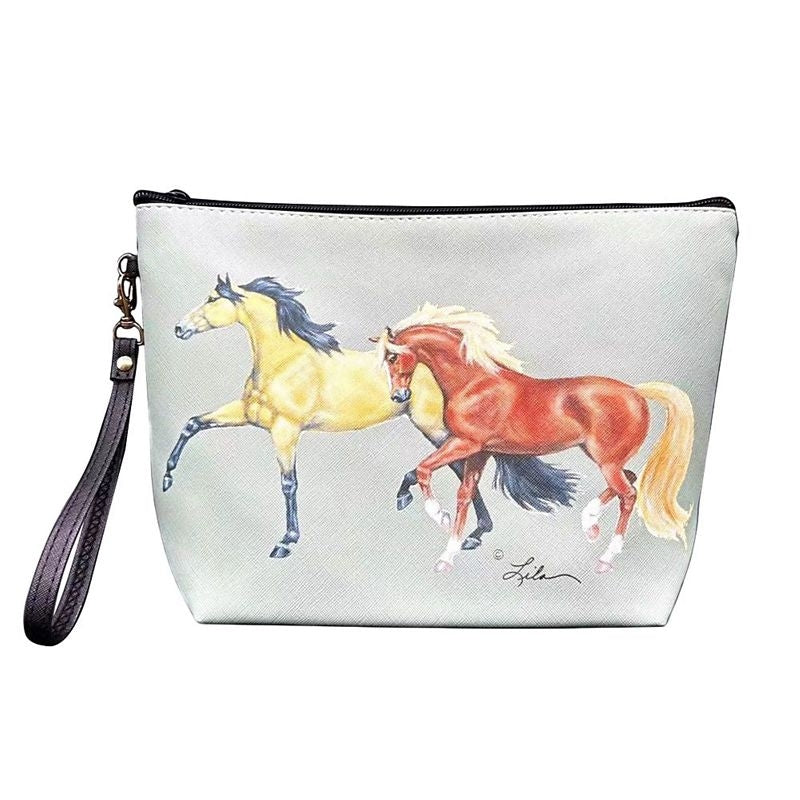 AWST Lila Buckskin Sorrel Accessory Bag w.Wristlet