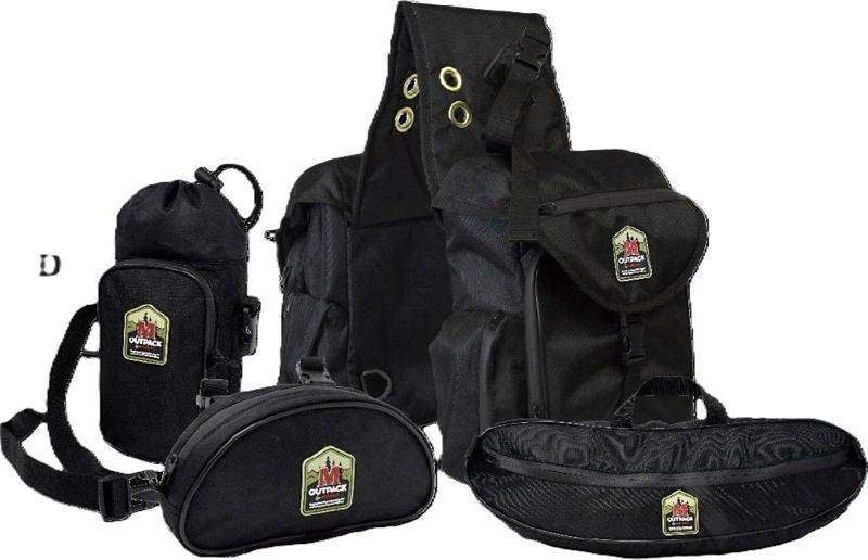 Mustang Outpack Deluxe Saddle Bag Set