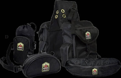 Mustang Outpack Deluxe Saddle Bag Set