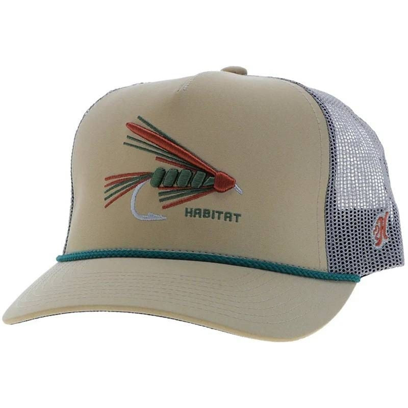 Hooey Habitat with 5-Panel Trucker Hat with Fishing Lure