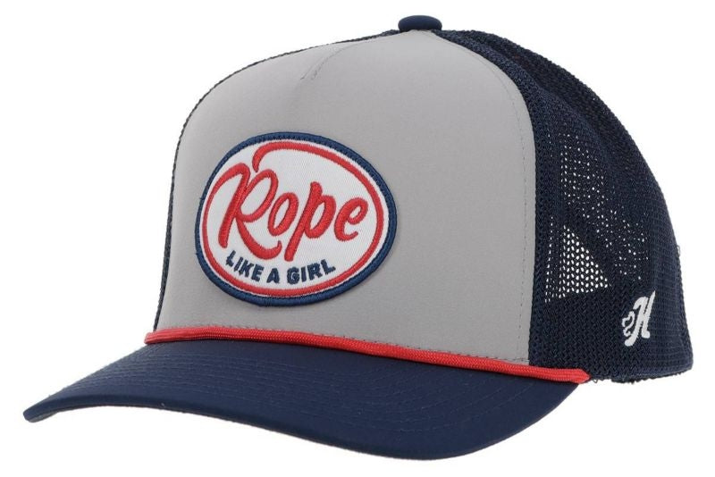 Hooey Rope Like a Girl 5-Panel Trucker Hat