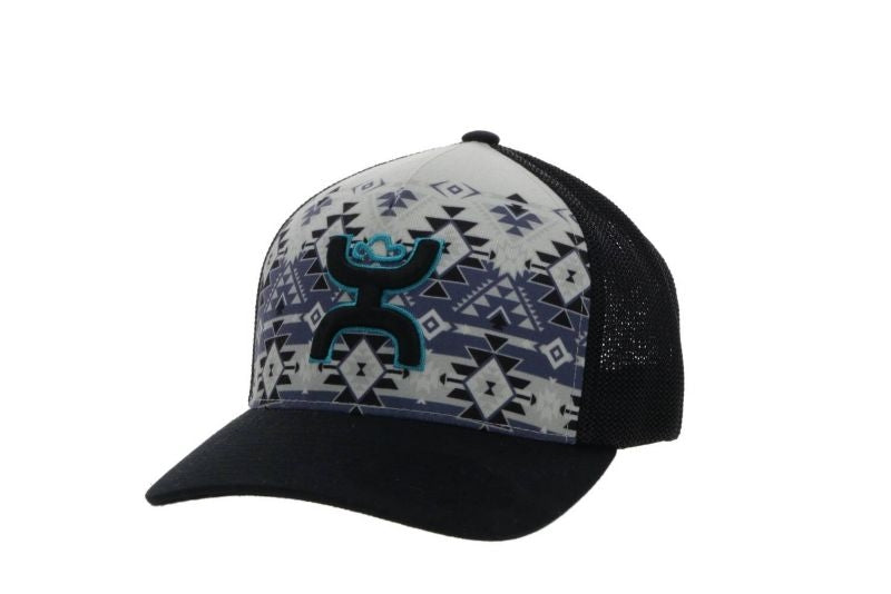 Hooey Coach 5-Panel Flexfit Hat Cream/Black