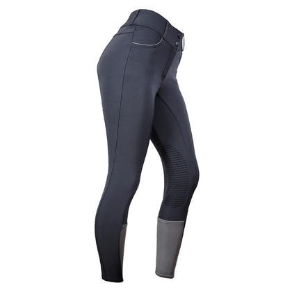 OEQ Kelly Mid-Rise Knee Patch Breech