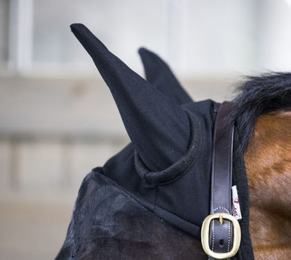 Defender Long Nose Fly Mask with Ears