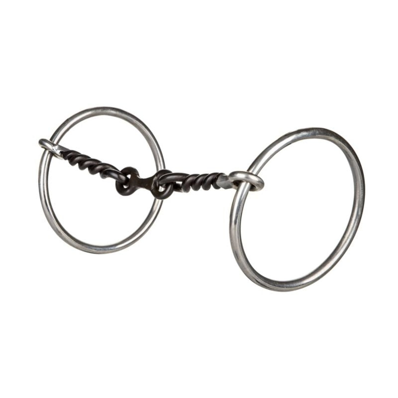 Tabelo SS 3-PC Ring Snaffle with Sweet Iron 5