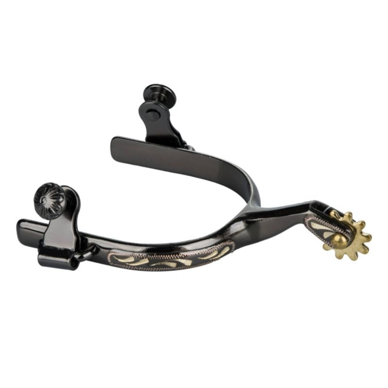 Tabelo Midnight Blue Mens Roping Spurs