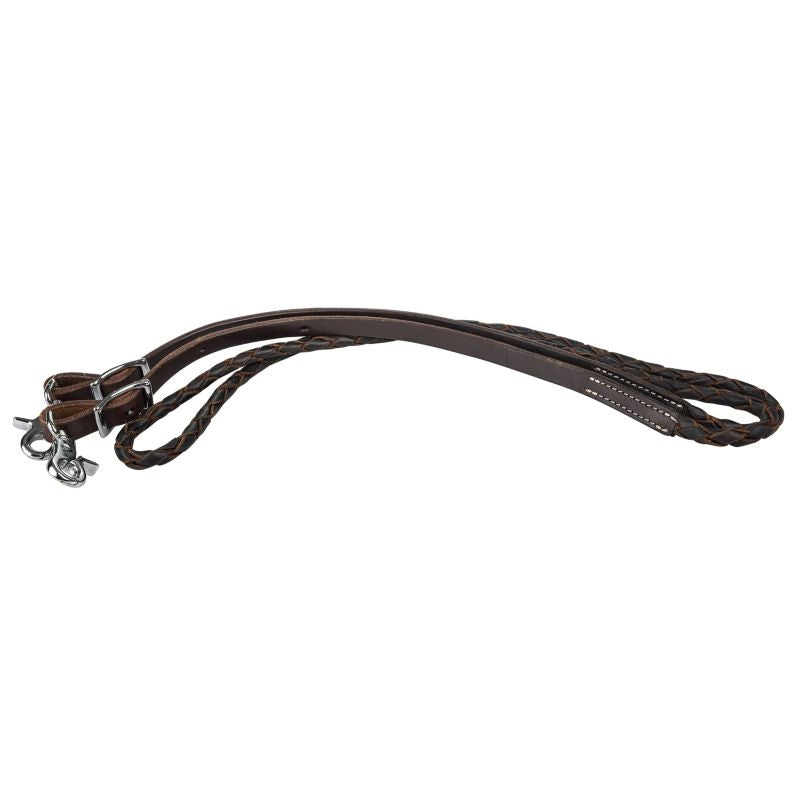 Tabelo Contest Reins with Roll Braid