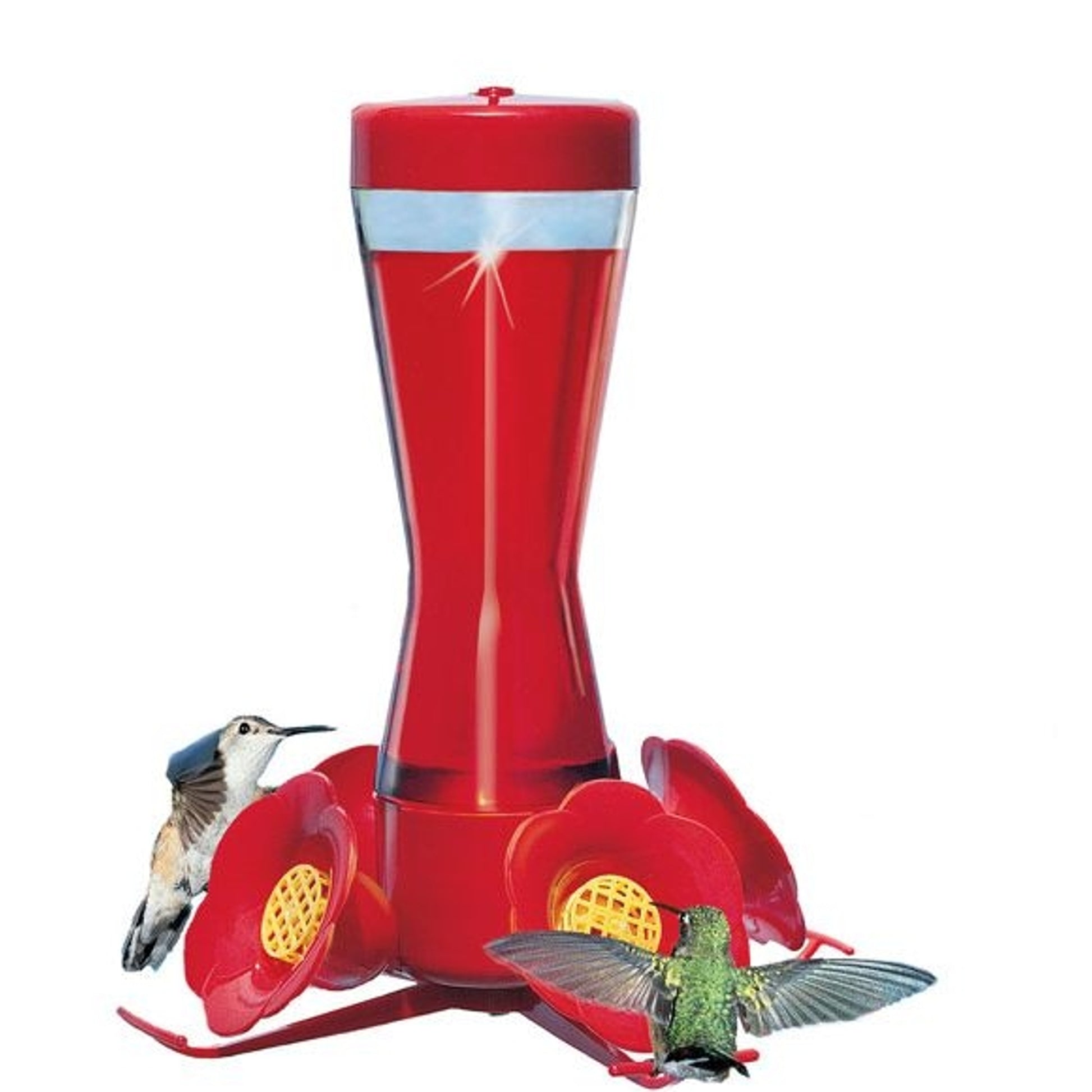 Perky Pet Pinch Waist Glass Feeder