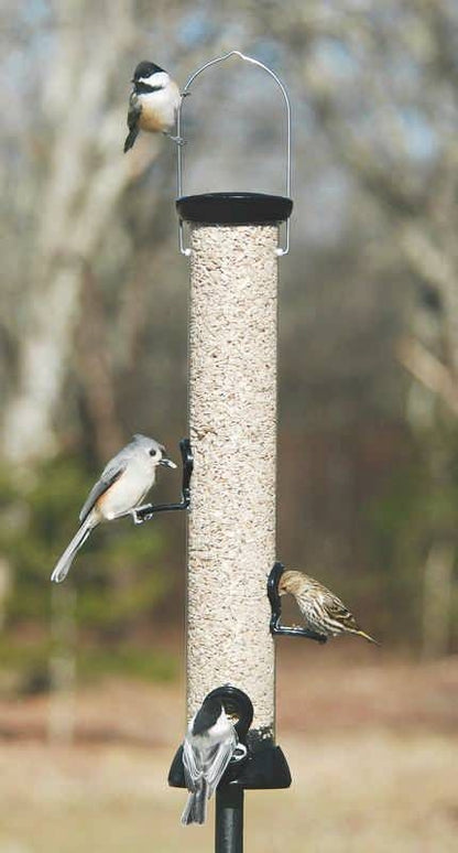 Onyx Nyjer Sunflower Tube Bird Feeder