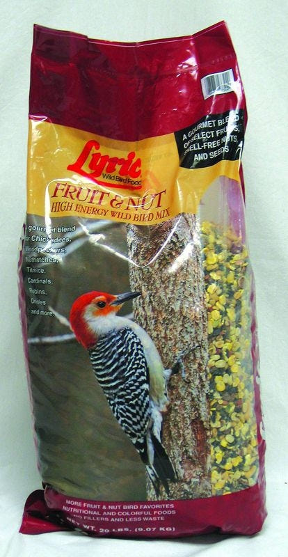 Lyric Fruit And Nut Mix Wild Bird Food