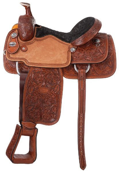 Silver Royal Rising Star Calf Roper Saddle 17