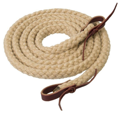 Weaver Silvertip Hollow Braid Trail Rein 10ft