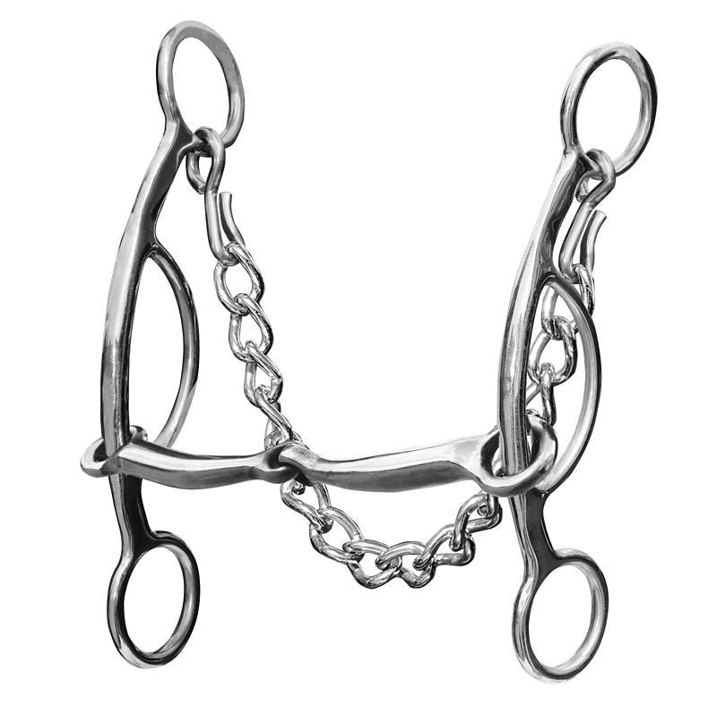 Professionals Choice Barrel Bit 6.5 Snaffle 6.5 Br