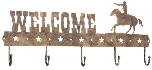 Gift Corral Welcome Sign Hook - ShooterBk/Wh