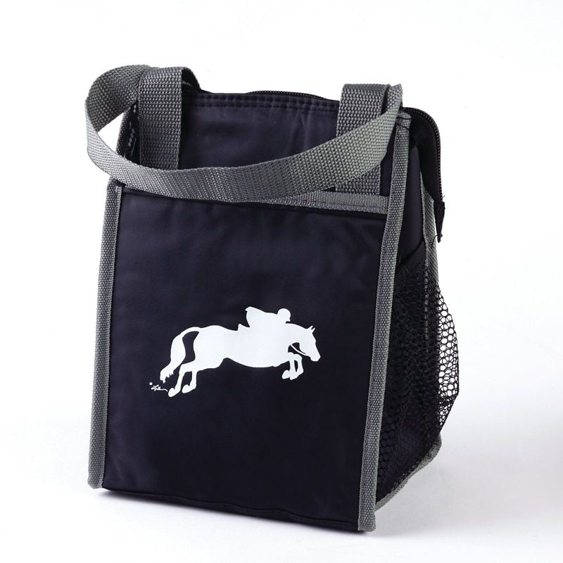Jumper Horse Lunch SackBk/Wh