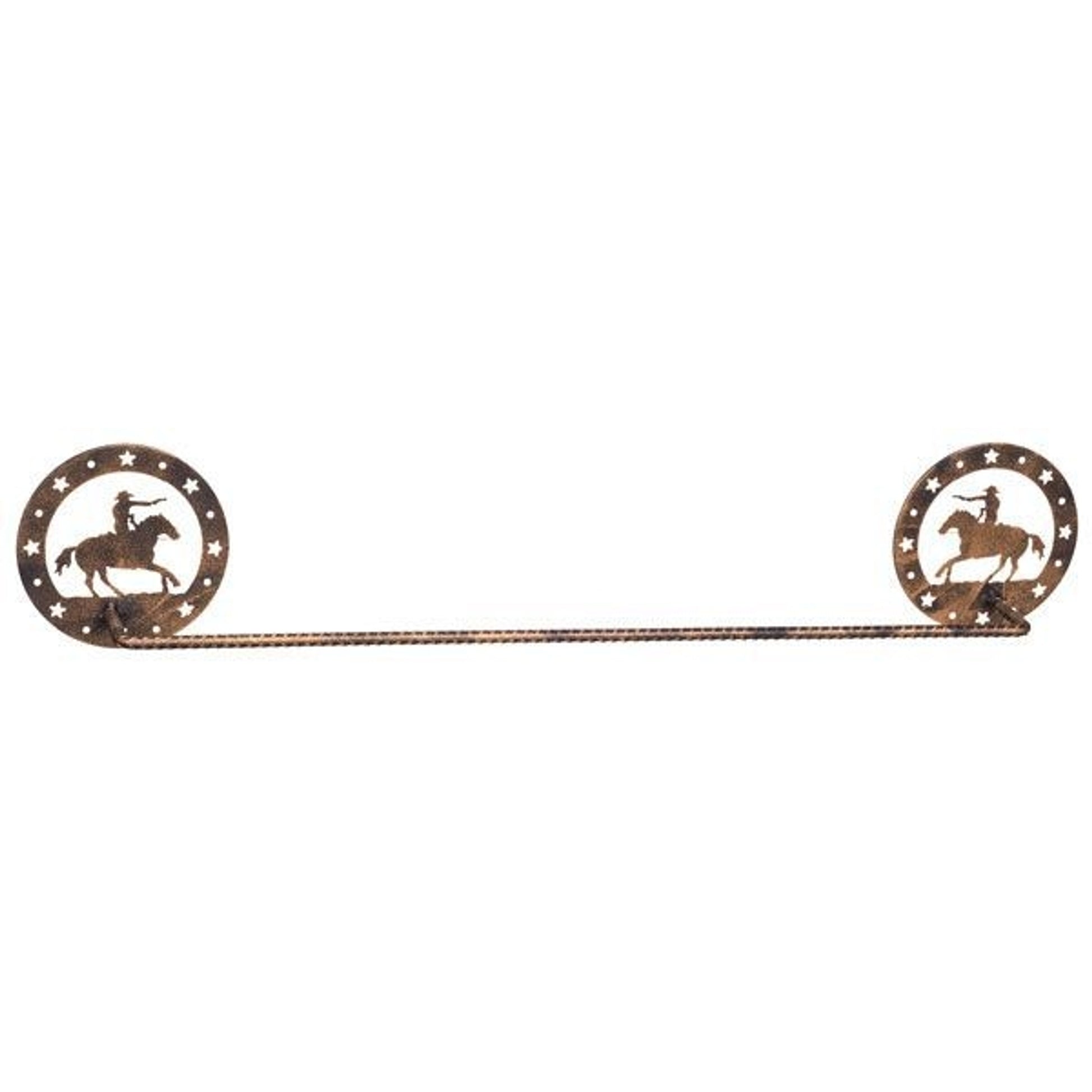 Gift Corral Towel Bar - ShooterBk/Wh