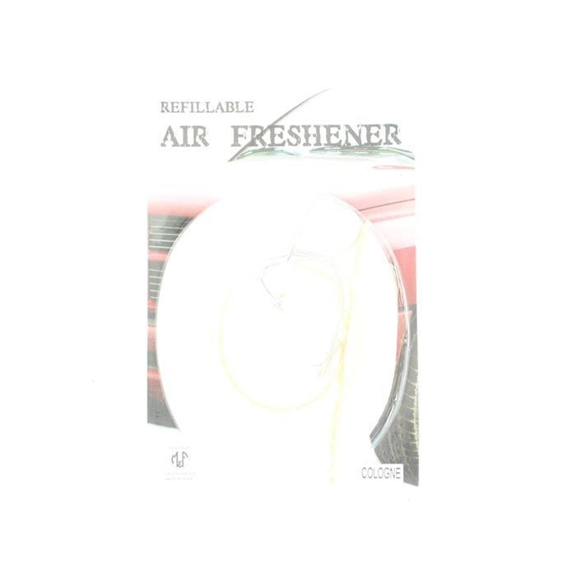 M And F Western Cowboy Hat Air FreshenerBk/Wh
