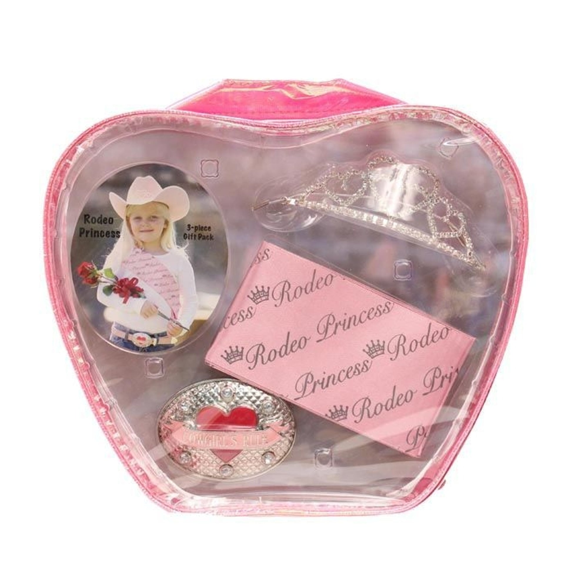 Western Charm Rodeo Princess GiftBk/Wh