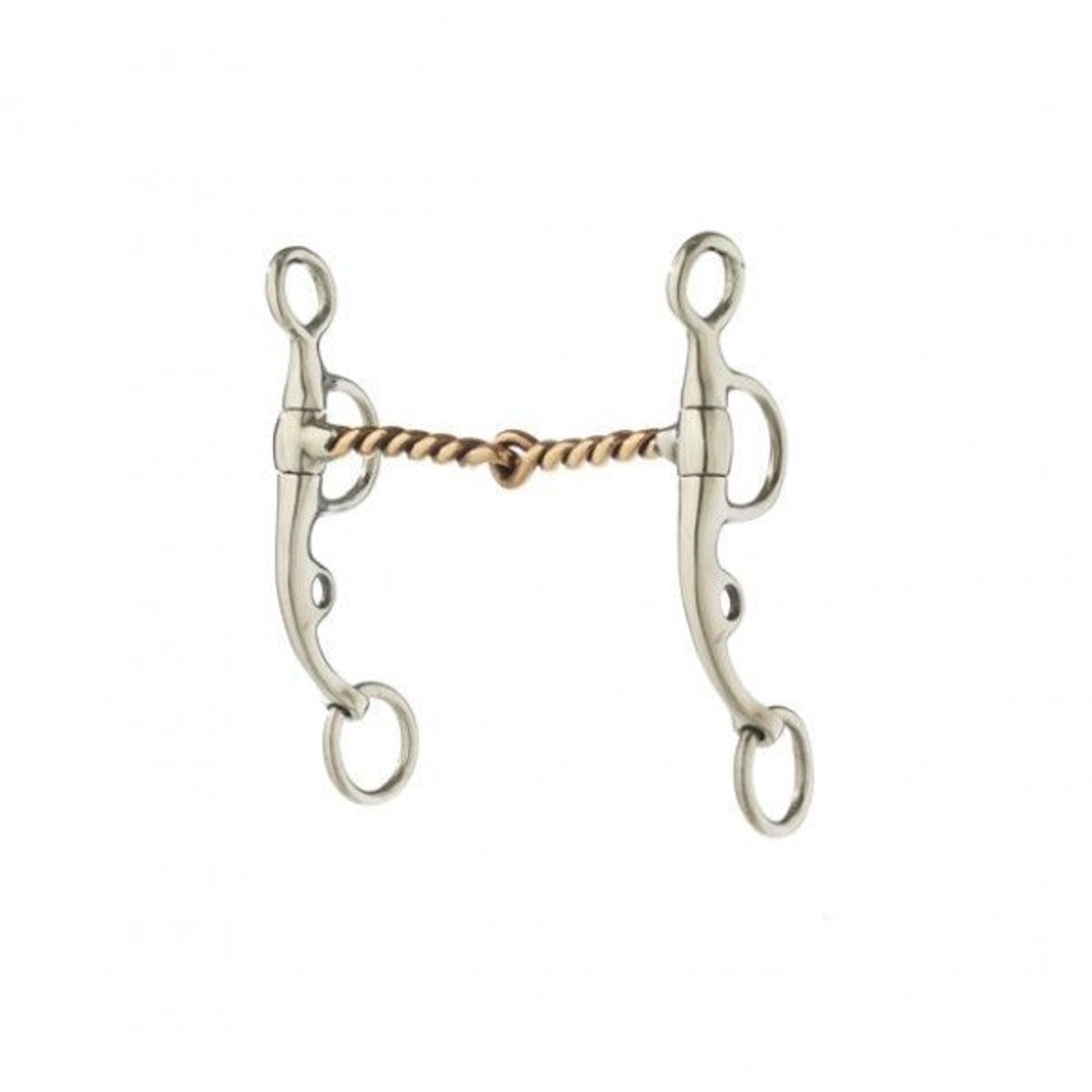Turn-Two Equine Twisted Wire Argentine Bit 5 Brn