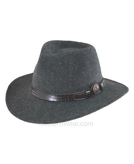 Menscollings Worth Crushable Wool Hat Large Gry