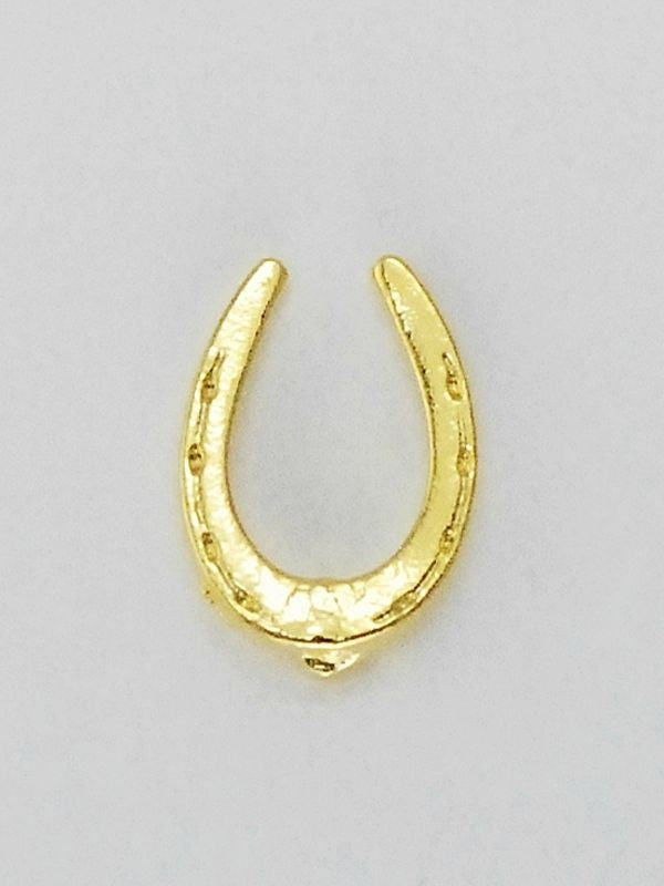 Finishing Touch Horseshoe Number Sign Tack Pin Gld
