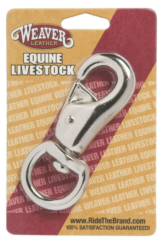 Weaver Leather Nickel Plated Snap Bull 1