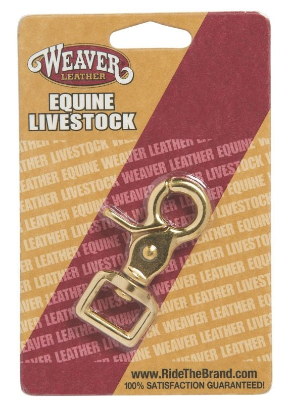 Weaver Solid Brass Snap Square Scissor 5/8