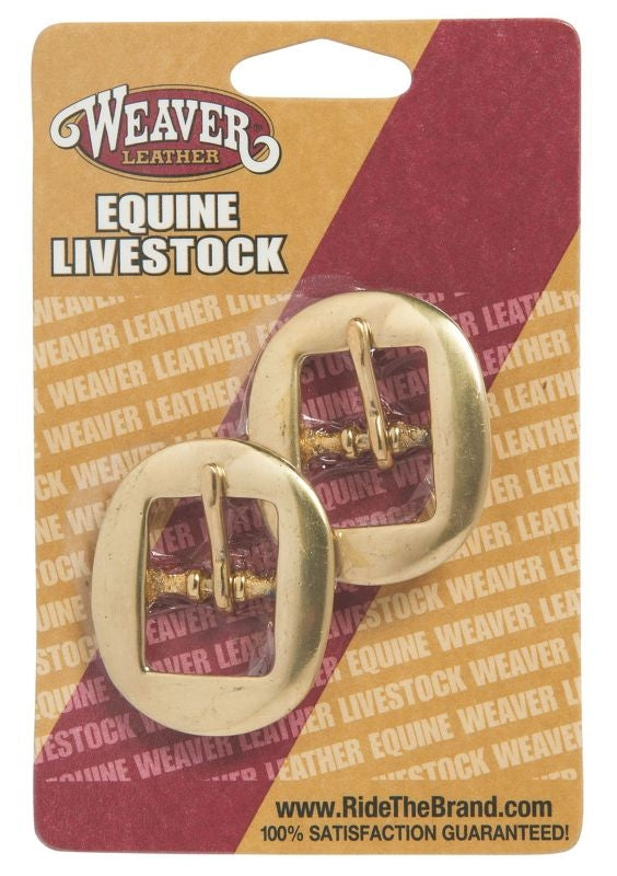 Weaver Leather Solid Brass Cart Buckle 3/4