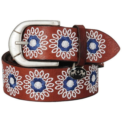 Tuffrider Sophia Leather Belt X-Large Brn