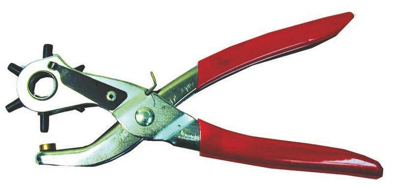 Revolving Leather Hole Punch Stainless Steel