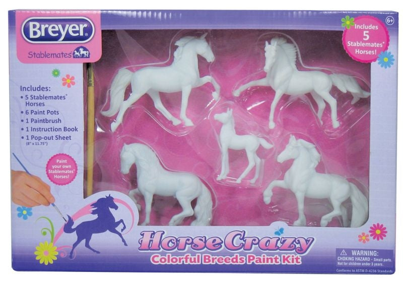 Breyer Crazy Colorful Breeds Paint Kit