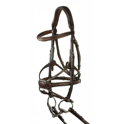 Nunn Finer Arianna Figure 8 Bridle Cob Havana