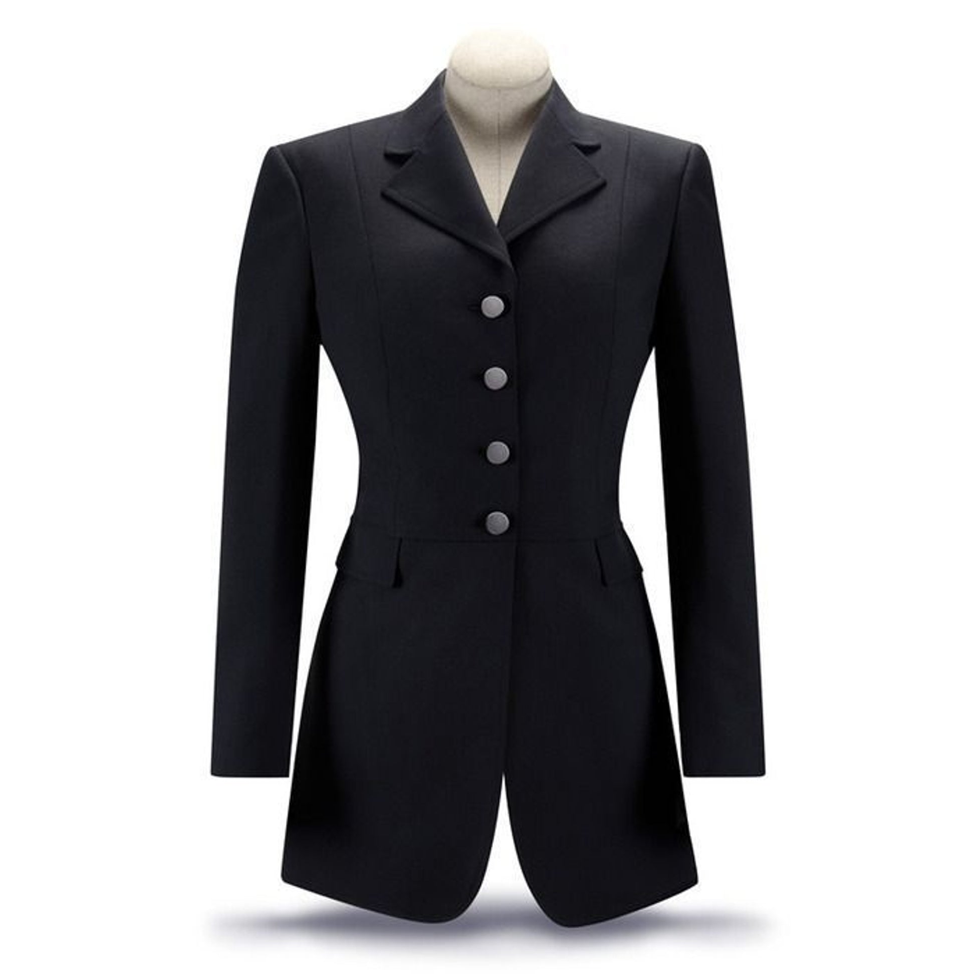 RJ Classics Washable Dressage Coat 8Long Blk