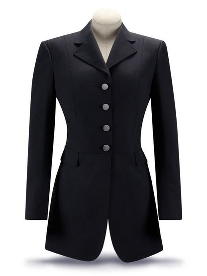 RJ Classics Washable Dressage Coat 8Long Blk