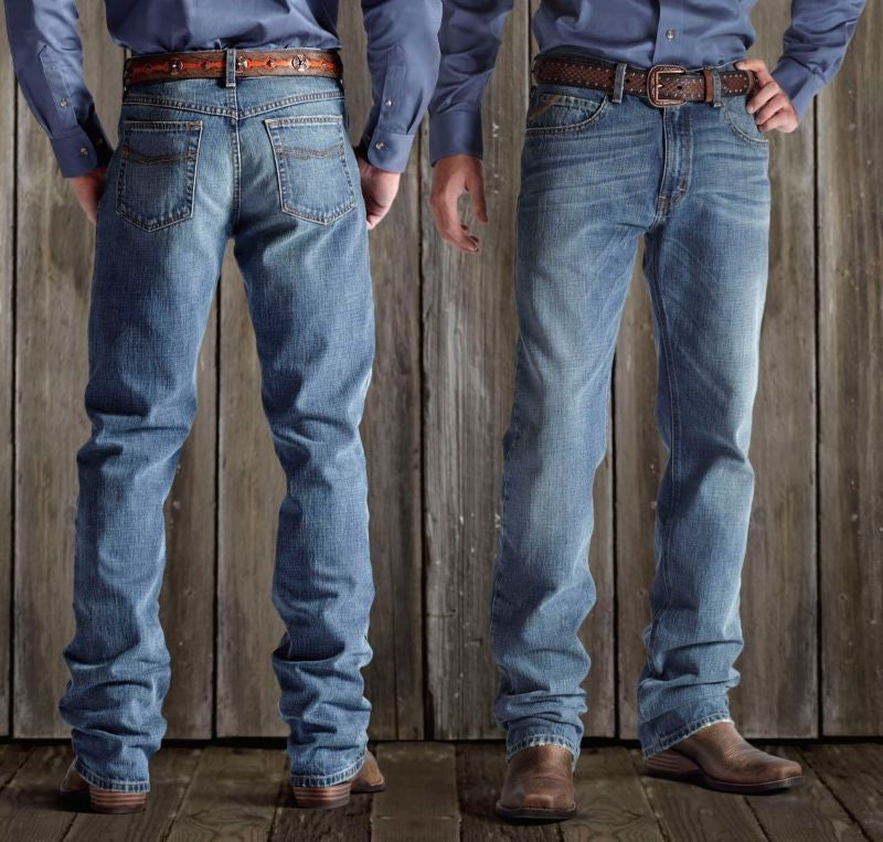 Mens M2 Relaxed Straight Cut Jean 29 x 32 Granite