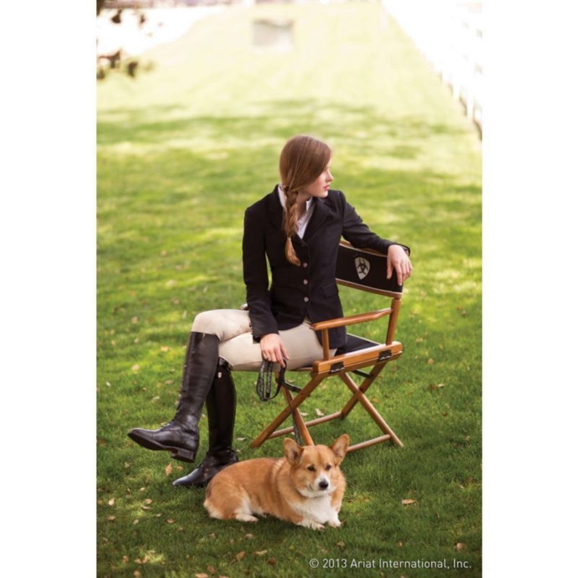 Ariat Ladies Platum Show Coat 2R Black