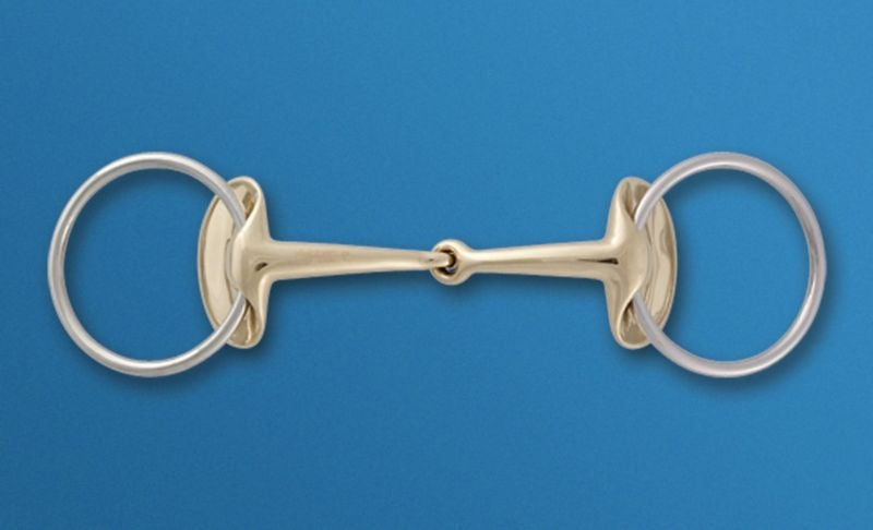 Stubben Steeltec Golden Wings Single Snaffle 5